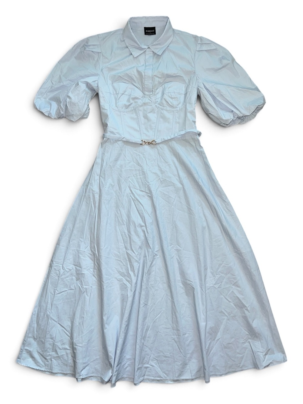 Bardot Corset Midi Shirtdress size M